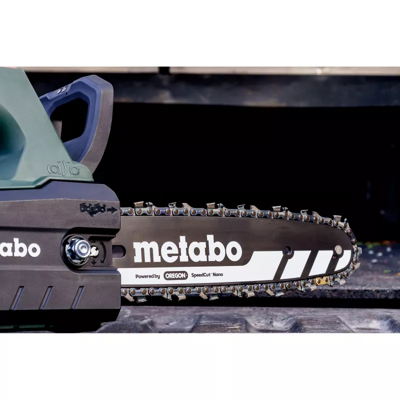 SET motosega a batteria METABO MS 18 LTX BL 25 (601595900) (verde/nero, batteria Li-Ion 4,0Ah 18V)