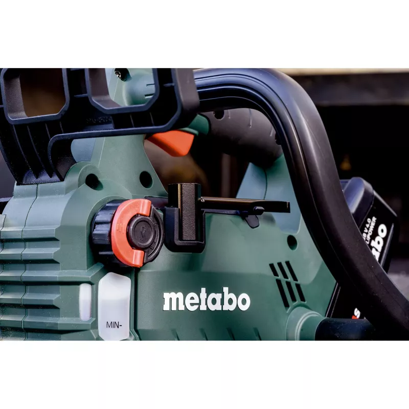 SET motosega a batteria METABO MS 18 LTX BL 25 (601595900) (verde/nero, batteria Li-Ion 4,0Ah 18V)