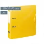 Raccoglitore con leva BRUNNEN WAVE A4 7 cm giallo polipropilene