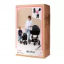 SIMBA-DICKIE Mon Grand Poupon passeggino per bambole 36-42cm Cybex (nero/oro rosa)