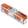 WAGO 221-2411 connettore compatto a 2 conduttori, 0,2-4 mm², confezione da 60 pz.