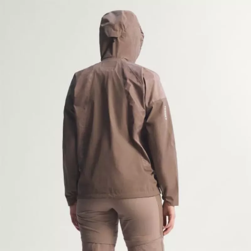 adidas TERREX Xperior 2.5L Hybrid Primeknit Climaproof Jacket - Trace Brown - taglia L