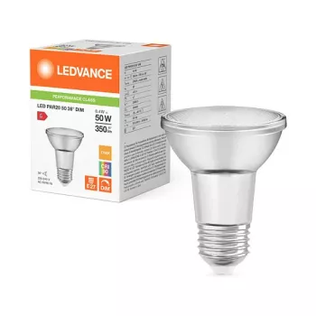 OSRAM PAR20 50W 6.4W 927 E27 lampada LED a riflettore dimmerabile 350 lm 2700K bianco caldo