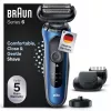 Braun Series 6 61-B4500cs rasoio a lamina blu