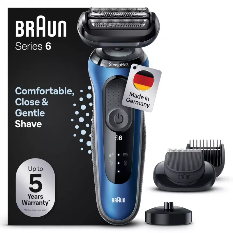 Braun Series 6 61-B4500cs rasoio a lamina blu