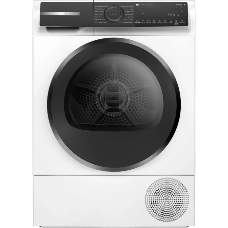 Bosch WQH245B9SN asciugatrice a pompa di calore, 9 kg, A+++, bianco