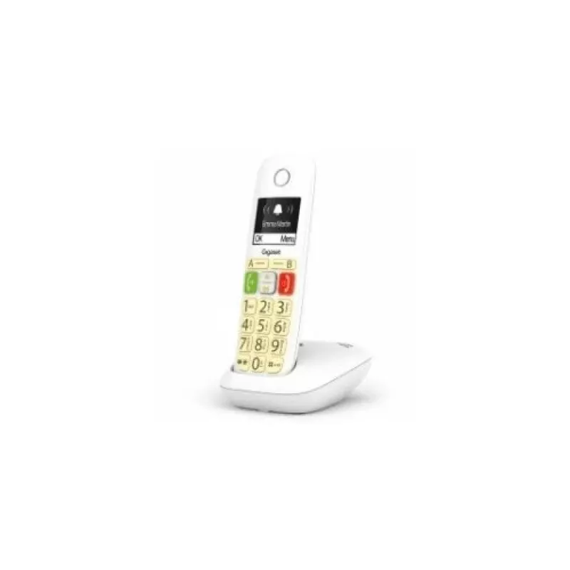 Gigaset E290 Duo telefono cordless DECT bianco