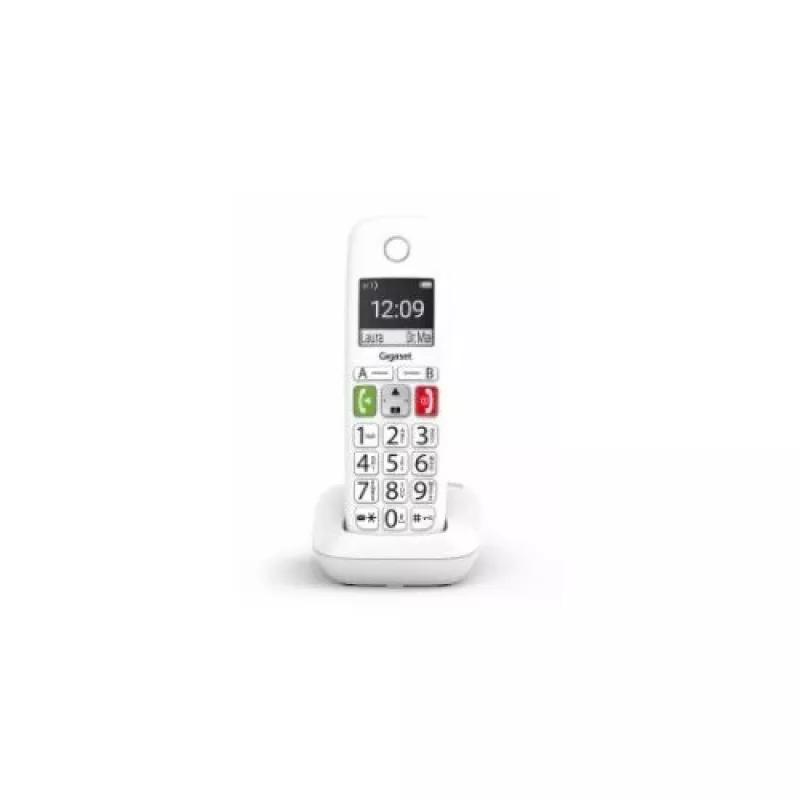 Gigaset E290 Duo telefono cordless DECT bianco