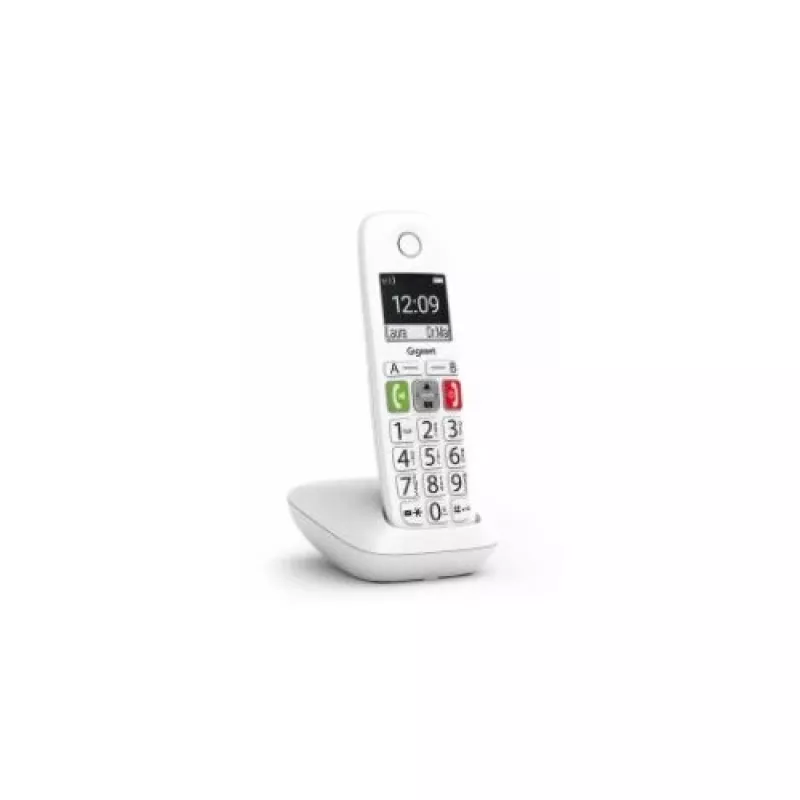 Gigaset E290 Duo telefono cordless DECT bianco