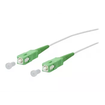 METZ CONNECT OpDAT cavo patch SC APC/SC APC OS2, 3 m, bianco