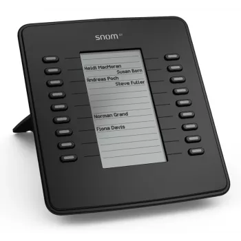 Modulo di espansione SNOM D7 per telefono da tavolo nero