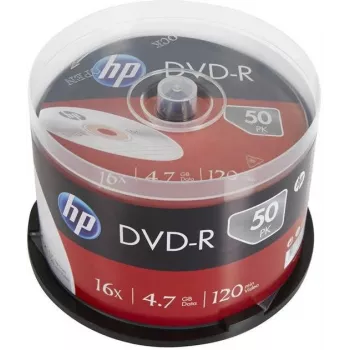 DVD-R Verbatim HP a mandrino confezione da 50 16x 4,7GB AZO Archival Grade