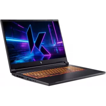 Acer Nitro V 17 AI notebook gaming 43,2 cm (17,3 pollici) FHD 144Hz Ryzen AI 5 240 16GB 512GB SSD RTX 5060 senza sistema operativo Obsidianschwarz