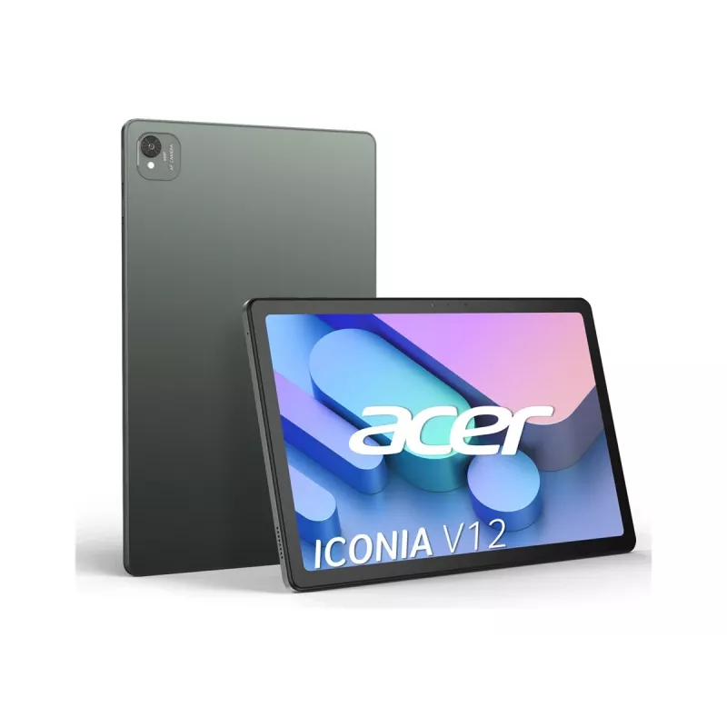Acer Iconia V12 (V12-11M-84D2) tablet da 12 pollici, 8GB RAM, 256GB, Wi-Fi, Android 15, Mist Green