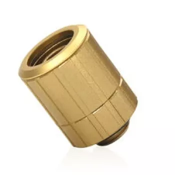 Bitspower Artemis raccordo a compressione rotante dritto G1/4 maschio per 16/10mm, orientabile - Stardust Gold