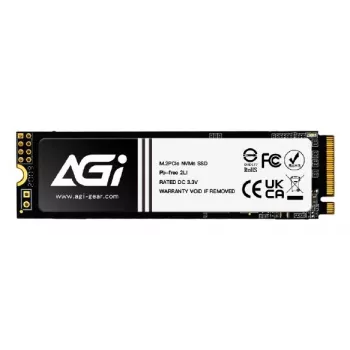 AGI TECHNOLOGY 1TB M.2 NVMe PCIe Gen3 x4 SSD interna (AGI1T0GIMAI298-CB)