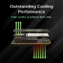 AGI TECHNOLOGY 1TB M.2 NVMe PCIe 4.0 SSD - 4700MB/s in lettura, 2800MB/s in scrittura, 600TBW
