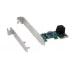 Exsys EX-3519 controller SATA PCIe x1 per 2 unità HDD e SSD - SATA III 6 Gbit/s
