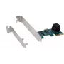 Exsys EX-3519 controller SATA PCIe x1 per 2 unità HDD e SSD - SATA III 6 Gbit/s