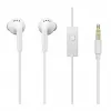 Samsung EHS61ASFWE auricolare stereo universale originale 3.5mm con cavo 1,2m microfono bianco (OEM)