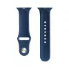 Evelatus Apple Watch 42/44/45mm cinturino in silicone Loop (S/M 110mm) blu