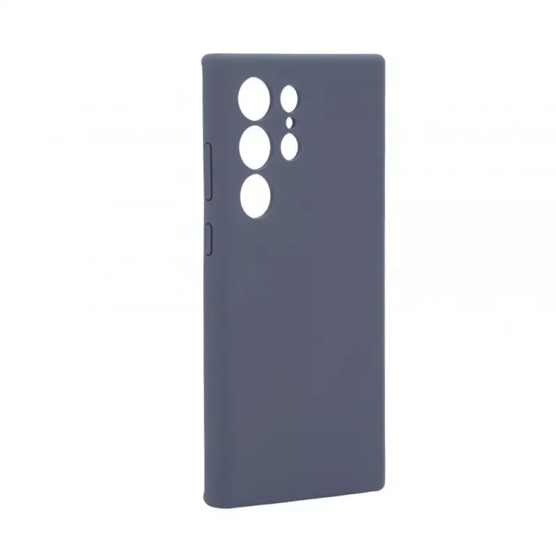 Evelatus Samsung Galaxy S24 Ultra custodia in silicone Premium MagSafe Soft Touch blu notte