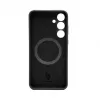 Connect Samsung Galaxy S24 Plus custodia in silicone magnetica Soft Touch Premium Quality nero