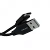 Evelatus AutoSpring cavo a spirale USB A a USB C 1,2 m nero
