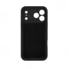 Evelatus Apple iPhone 17 Pro custodia in silicone soft touch Premium MagSafe con stand nera