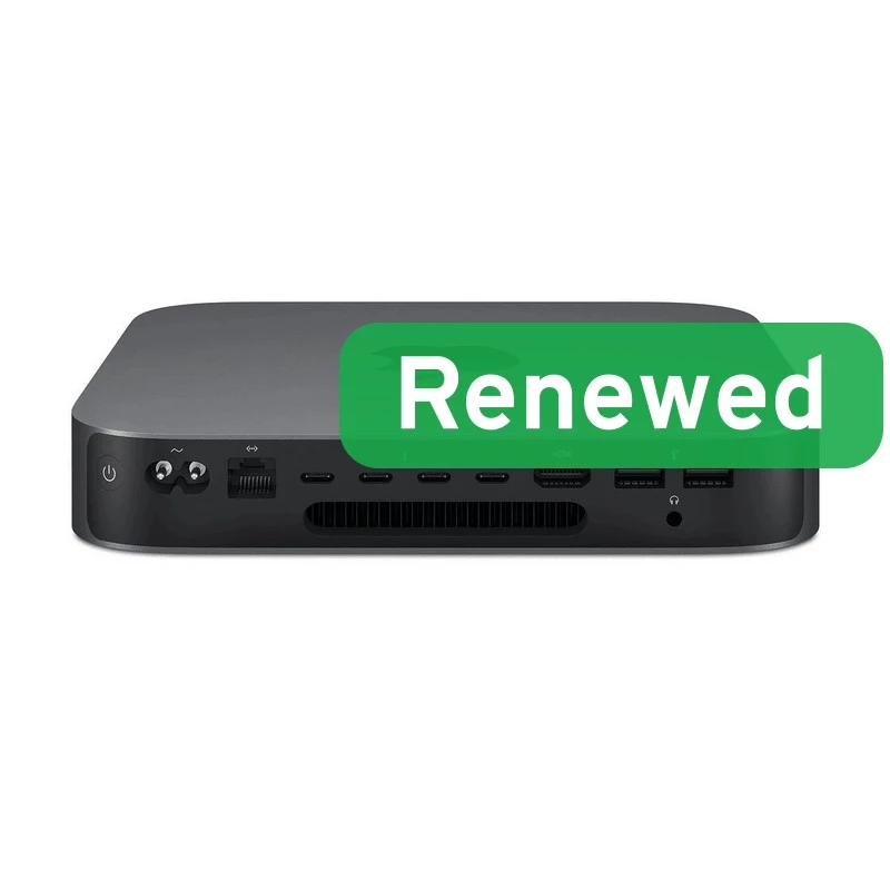 Apple Ricondizionato Grado B Mac mini A1993 Intel Core i7-8700B 32GB RAM 512GB SSD Intel UHD Graphics 630