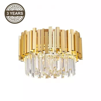 Plafoniera CEILING SANNA 4XE14 19115C-M cromo/bianco