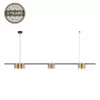 Lampada a sospensione PORI 7XGU10 ML0372 oro