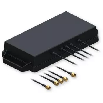Antenna combinata 5G/GNSS Teltonika con connettori SMA - cavo 3 m - nero