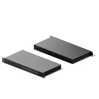 TELTONIKA SWITCH MANAGED SWM282 24X1GB RJ45, 4X1GB SFP, 12 X POE+ 300W TOTAL