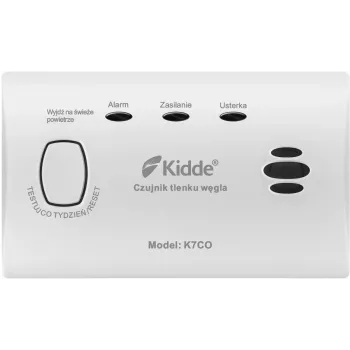 Rilevatore di monossido di carbonio Kidde K7CO con display LCD digitale