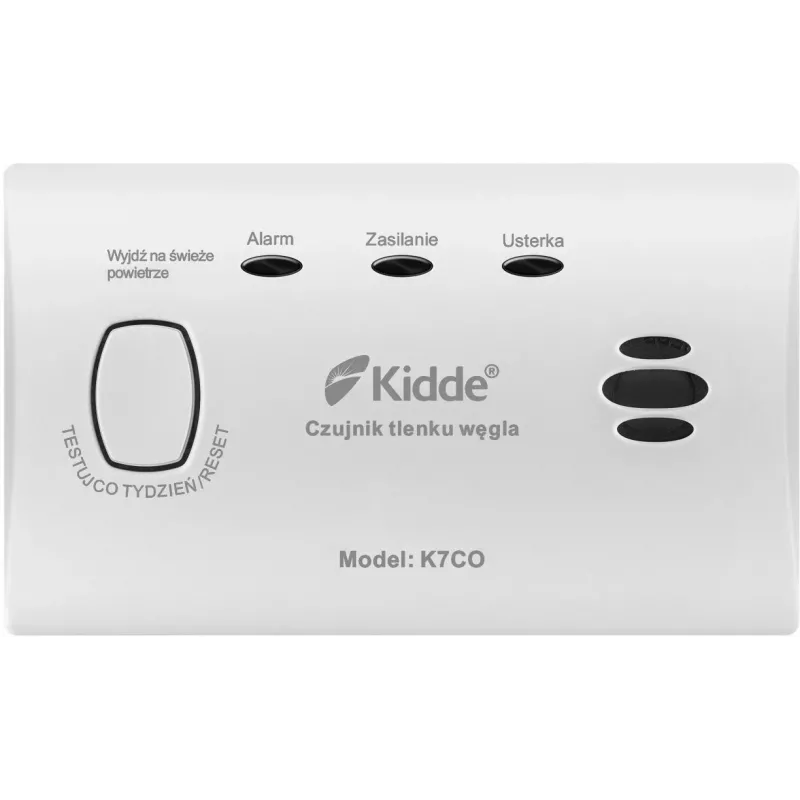Rilevatore di monossido di carbonio Kidde K7CO con display LCD digitale