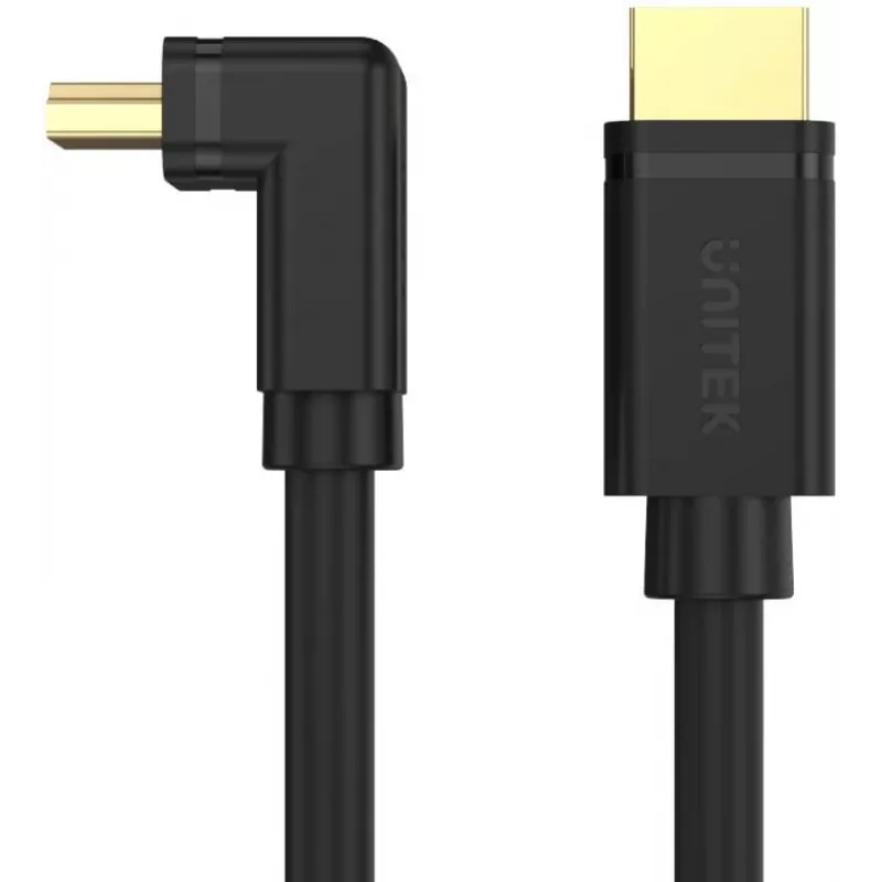 UNITEK Y-C1009 cavo HDMI 2.0 angolare a 270 gradi 4K 3m nero