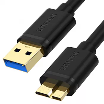 UNITEK cavo USB 3.0 A a Micro B 2m nero