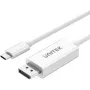 UNITEK cavo USB-C 3.1 a DisplayPort 1,8m - 4K@60Hz - nero