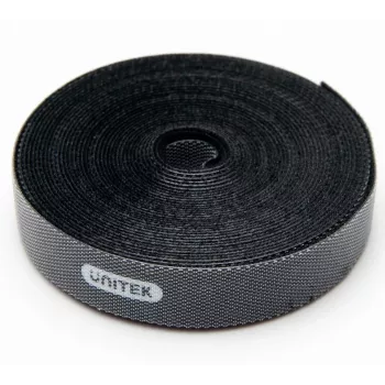 UNITEK OT142BK fascette per cavi in velcro 5m nero