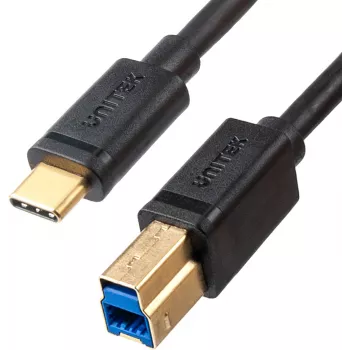 UNITEK cavo stampante USB-C a USB-B 3.0 2m nero