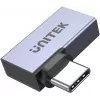 UNITEK adattatore piatto angolare da USB-C a USB-C 40Gbps