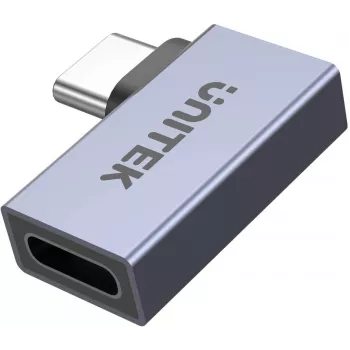 UNITEK adattatore piatto angolare USB-C a USB-C 40Gbps
