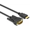 UNITEK cavo HDMI a VGA, Full HD 1080p, 60Hz, 2m, nero