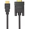 UNITEK cavo HDMI a VGA, Full HD 1080p, 60Hz, 2m, nero