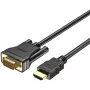 UNITEK cavo HDMI a VGA, Full HD 1080p, 60Hz, 2m, nero