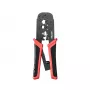UNITEK pinza crimpatrice a cricchetto per rete per connettori CAT6 (8P/6P/4P)