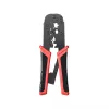 UNITEK pinza crimpatrice a cricchetto per rete per connettori CAT6 (8P/6P/4P)