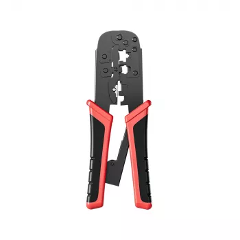 UNITEK pinza crimpatrice a cricchetto per rete per connettori CAT6 (8P/6P/4P)