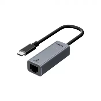 UNITEK adattatore USB-C a Gigabit Ethernet 1Gbps - Space Gray